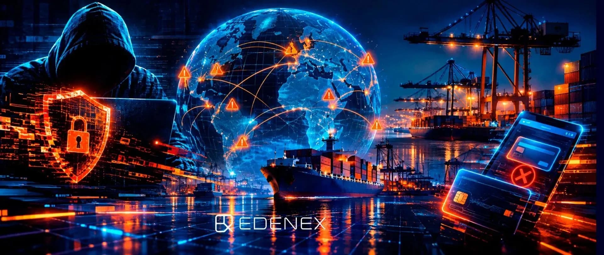 Global logistics cyber resilience: DLT and smart contracts protecting port operations and trade finance from ransomware disruptions Cybersecurity in Global Trade: Port Disruptions and Payment Interruptions