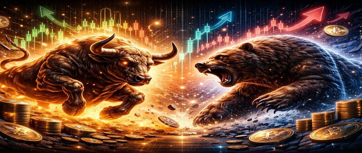 Быки и медведи на бирже крипты