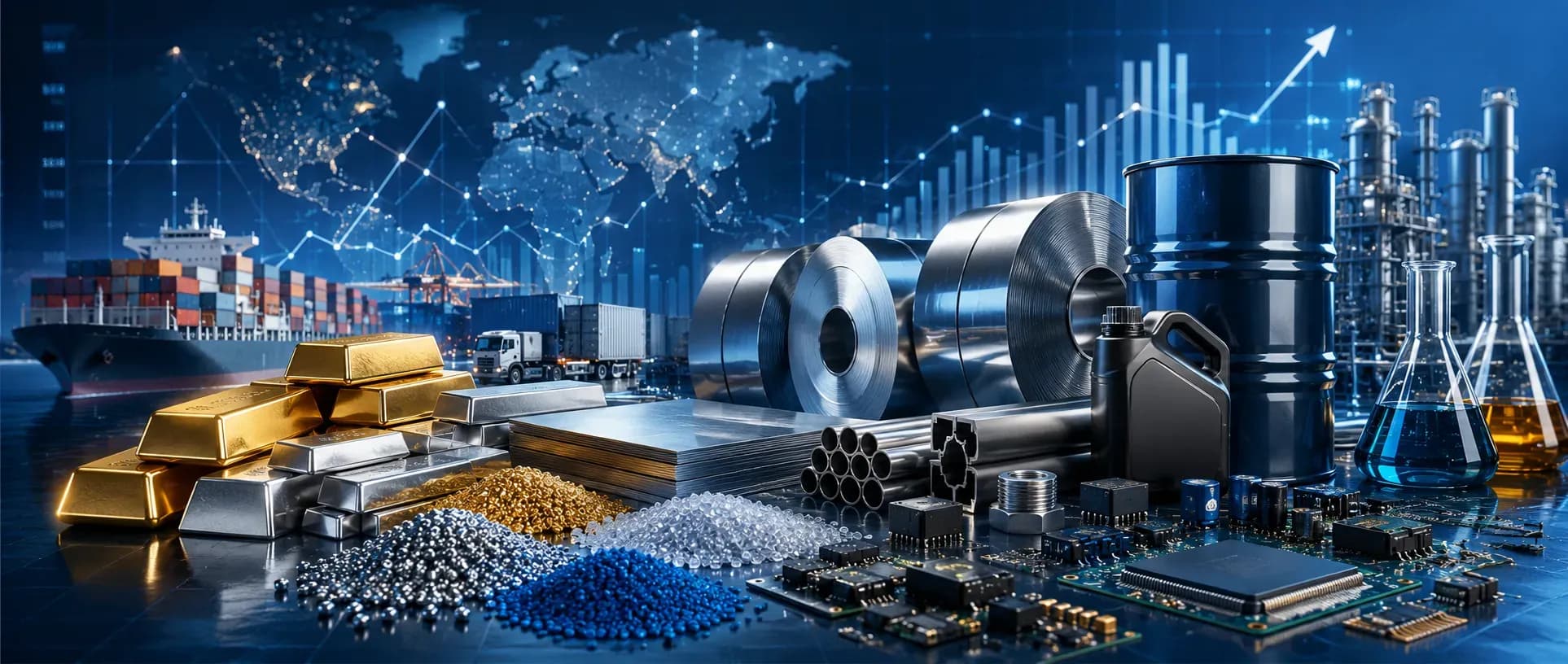 Import Price Indexes Precious Metals and Intermediate Goods