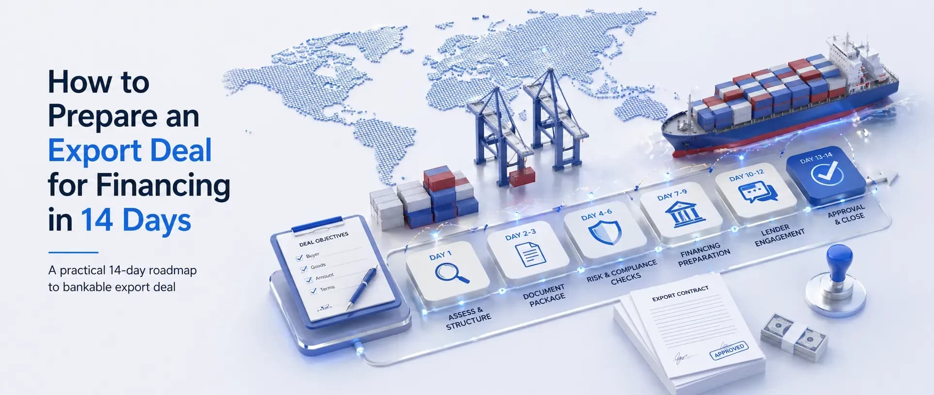 How to Prepare an Export Deal for Financing in 14 Days