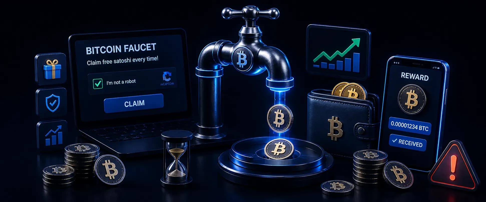 Биткоин кран